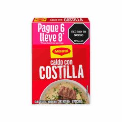 Caldo Con Costilla Maggi x 88gr Pague 6 Lleve 8 Unidades