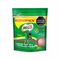 Milo Nestlé Active-Go Doypack x 220gr Econopack