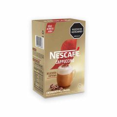 Mezcla De Café Nescafé Cappuccino Display X 18gr X 5 Sobres