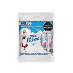 Leche Condensada La Lechera Nestlé Súper Pack X 25gr X 6 Unidades