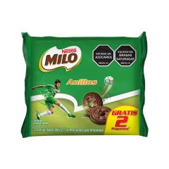 Galletas Milo Nestlé Anillos x 455gr Gratis 2 Paquetes