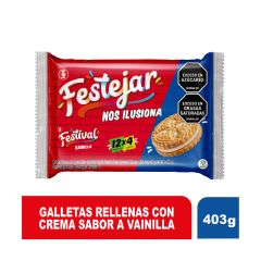 Galleta Festival 33.58G 12Un Vainilla