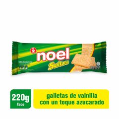 Galletas Sultana Noel Vainilla Taco x 220gr