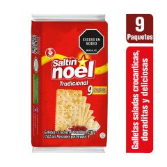 Galleta Saltin 216g 9u Tradicional