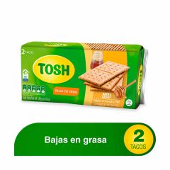 Galletas Tosh Con Salvado Y Miel x 418gr x 2 Tacos