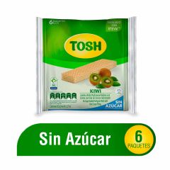 Galleta Tosh 162g 6u Wafer Kiwi