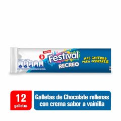 Galleta Festival 108g Tubo Recreo