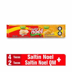 Galletas Saltín Noel x 315gr x 4 Tacos + Queso Mantequilla x 195gr x 2 Tacos