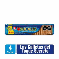 Galletas Ducales Noel x 430gr x 4 Tacos