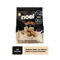 Galletas Wafer Noel Baileys Con Relleno Sabor A Crema Irlandesa Bolsa x 120gr