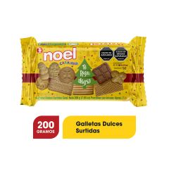 Galletas De Navidad Noel Dulces Surtidas Caravana Plegadiza X 200gr