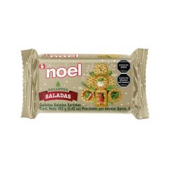 Galletas De Navidad Noel Saladas Surtidas Plegadiza X 182gr