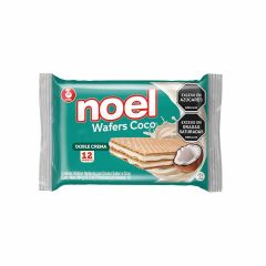 Galletas Wafer Noel Sabor A Coco Doble Crema X 22gr X 12 Paquetes