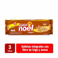 Galletas Saltín Noel Integral x 415gr x 3 Tacos