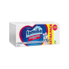 Servilletas Familia Normal 2 En 1 x 200 Unidades