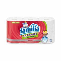 Papel Higiénico Familia Acolchamax Extragrande x 12 Unidades x 24mts