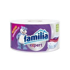 Papel Higiénico Familia Expert 4 Hojas Limpieza Experta x Unidad x 26mts