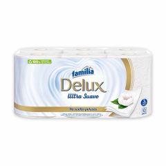 Papel Higiénico Familia Delux Ultra Suave x 12 Unidades x 29mts