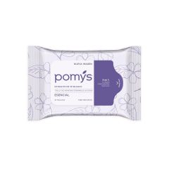 Toallas Húmedas Desmaquilladoras Pomys Basic Te Blanco x 28 Unidades
