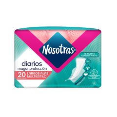 Protector Nosotras 20u Largos Multiestil