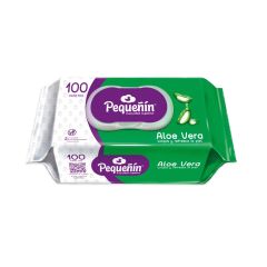 Toallitas Húmedas Pequeñín Aloe Natural x 100 Unidades Súper Oferta