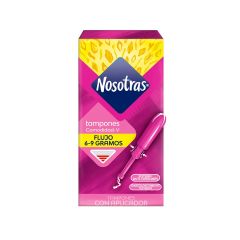 Tampon Nosotras 8Un Regular C/Aplicador
