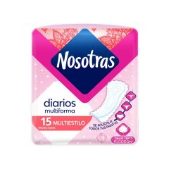 Protector Nosotras 15u Multiestilo
