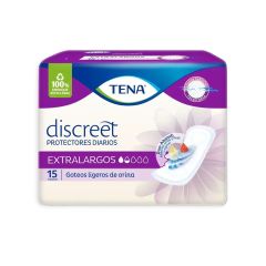 Protectores Diarios Tena Discreet 15u Extralargos