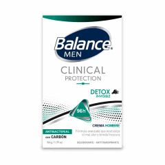 Desodorante En Crema Balance Men Clinical Protection Détox Invisible x 50gr