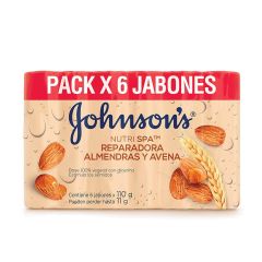 Jabon Jyj 110g 6u Almendras/avena