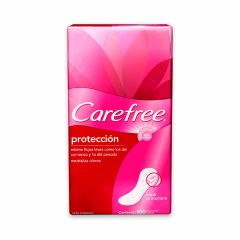 Protectores Carefree Diarios Protección Con Perfume x 100 Unidades