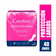 Protector Carefree 40u Proteccion Largos