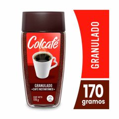 Café Soluble Colcafé Granulado Frasco x 170gr