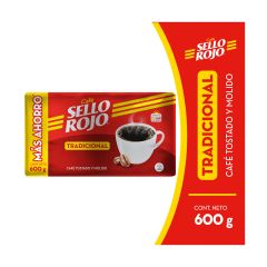Cafe Sello Rojo 600G Tradicional