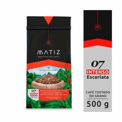 Café Matiz Tostado En Grano Escarlata 07 Intenso x 500gr
