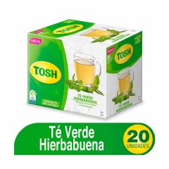 Té Verde Tosh Hierbabuena x 24gr x 20 Unidades