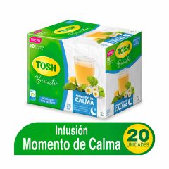 Aromáticas Tosh Bienestar Momento De Calma x 24gr x 20 Sobres