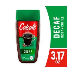 Café Soluble Colcafé Descafeinado Frasco x 90gr