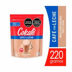 Café Soluble Colcafé Con Leche Doypack x 220gr