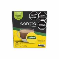Chocolate En Cápsulas Corona Centto x 11,5gr x 10 Unidades
