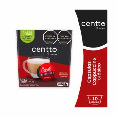 Café En Cápsulas Colcafé Cappuccino Clásico x 115gr x 10 Unidades