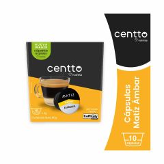 Café En Cápsulas Matiz Centto Ambar Expresso x 80gr x 10 Unidades