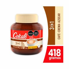 Café Soluble Colcafé 3 En 1 Café, Crema Y Azúcar Pet x 418gr