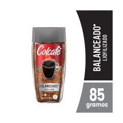 Café Soluble Colcafé Balanceado Liofilizado Frasco X 85gr