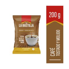 Café La Bastilla Tostado Y Molido X 200gr