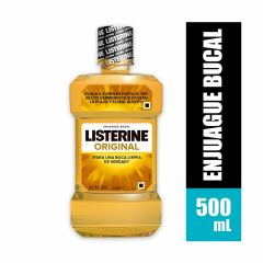 Enjuague Listerine 500Ml Original