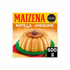 Mezcla Lista Maizena Para Natilla Con Sabor A Arequipe Caja x 600gr