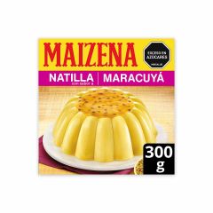 Mezcla Lista Maizena Para Natilla Sabor A Maracuyá Caja x 300gr