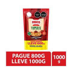 Salsa De Tomate Fruco Doypack Oferta Pague 800gr Lleve 1000gr