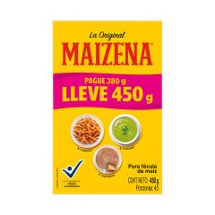 Fecula Maiz Maizena 450G Paga 380G